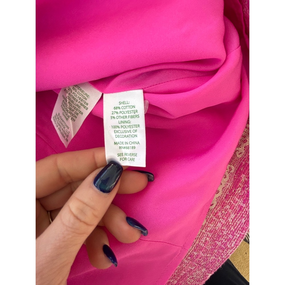 Lilly Pulitzer NWT Portia Beaded Sheath Dress 12 tweed classic preppy party - Picture 10 of 12